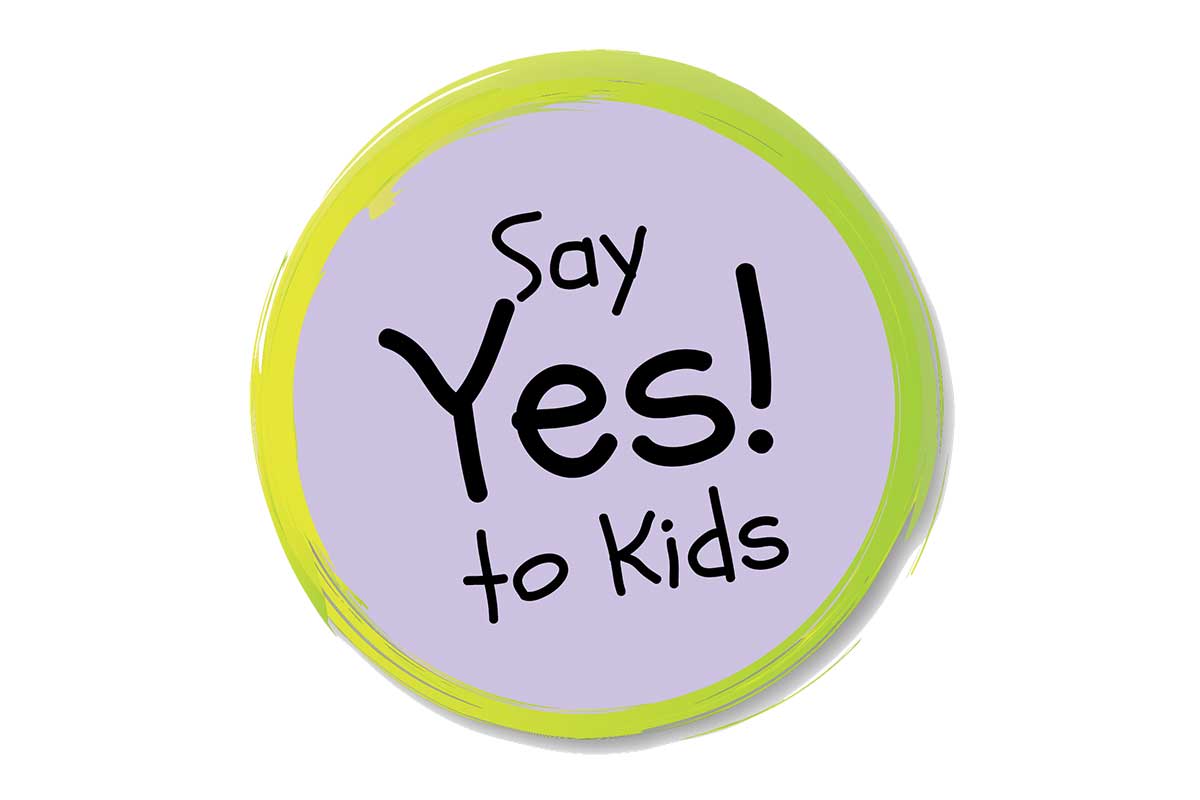 Say Yes! to kids button image