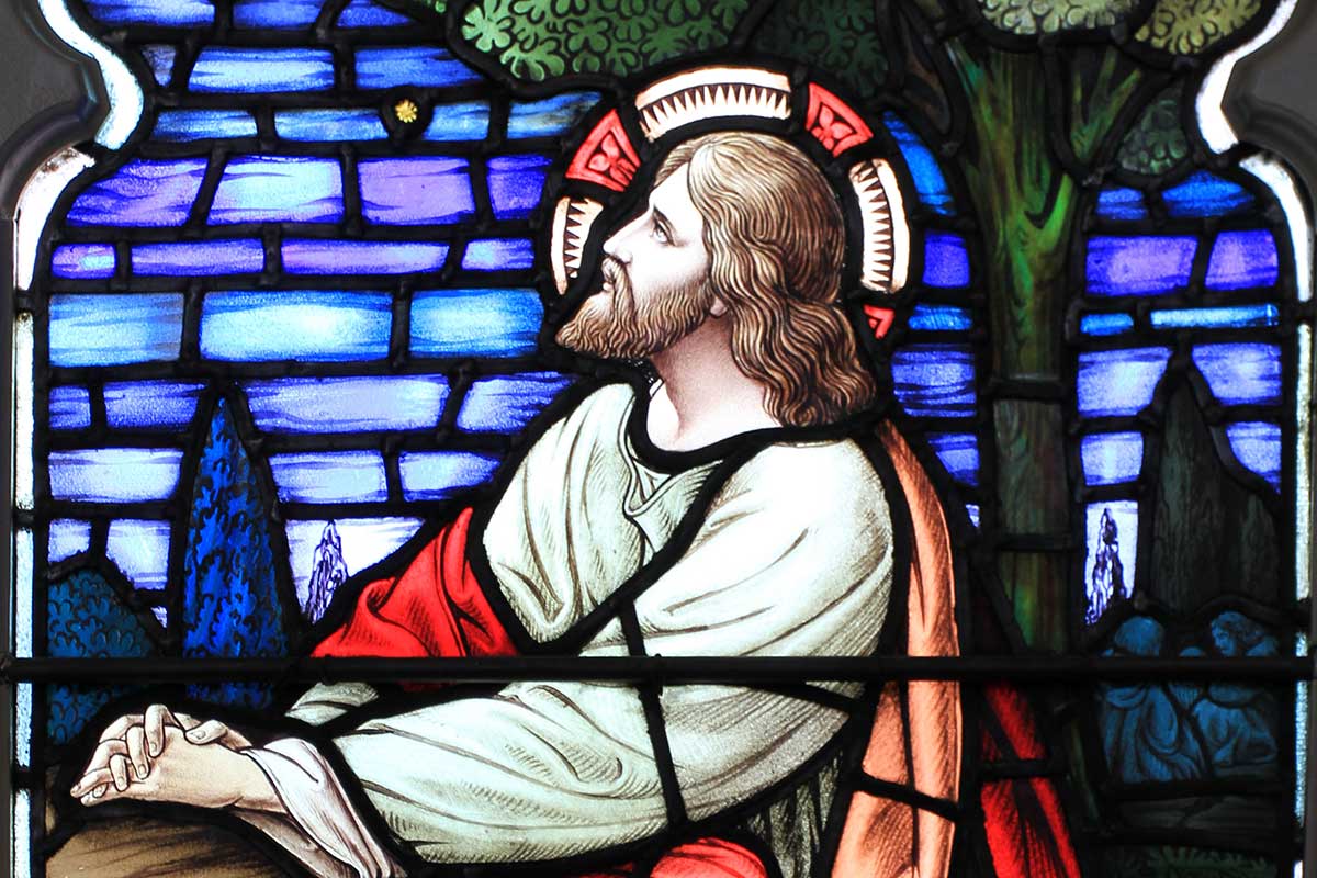 A detail from a window at St. Matthew’s, Ottawa