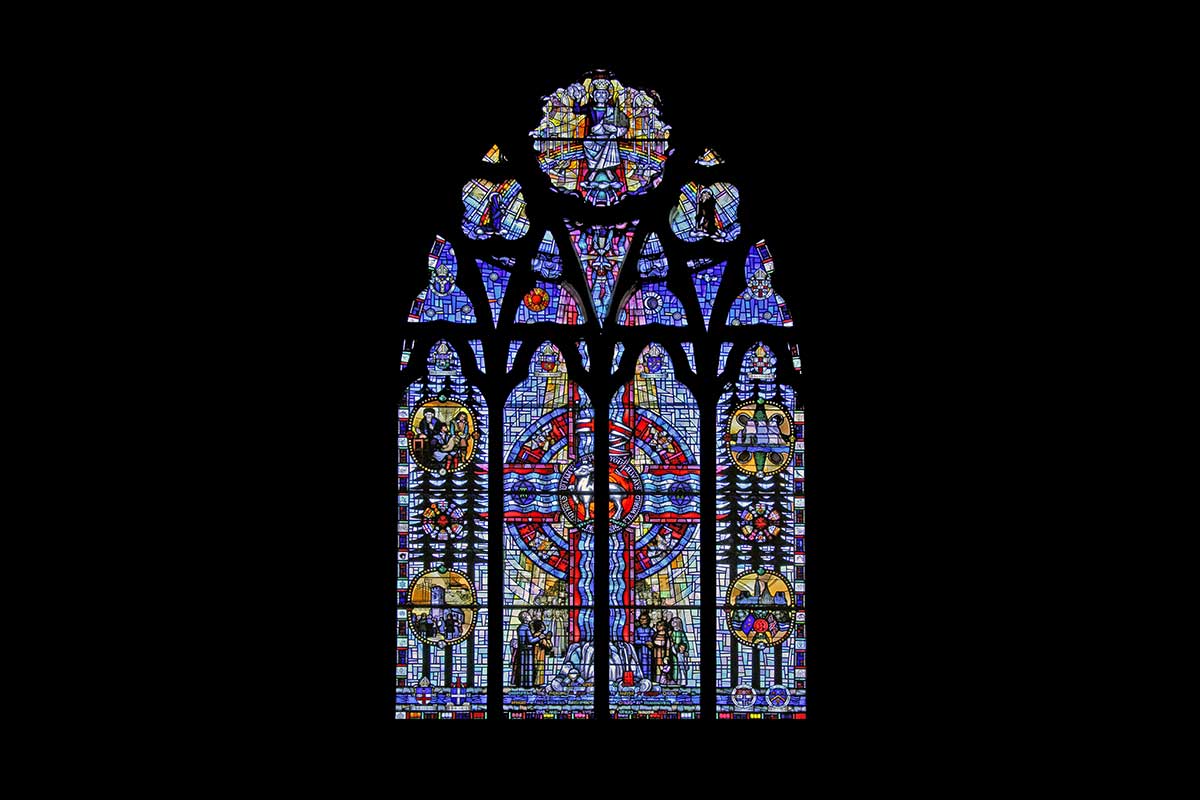 The Memorial Window in Christ Church Cathedral