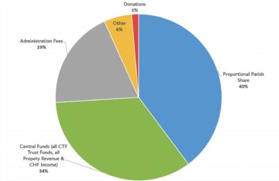 Pie chart of ADO Revenue