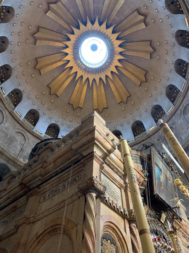 The Edicule, covering the site of Christ’s tomb
