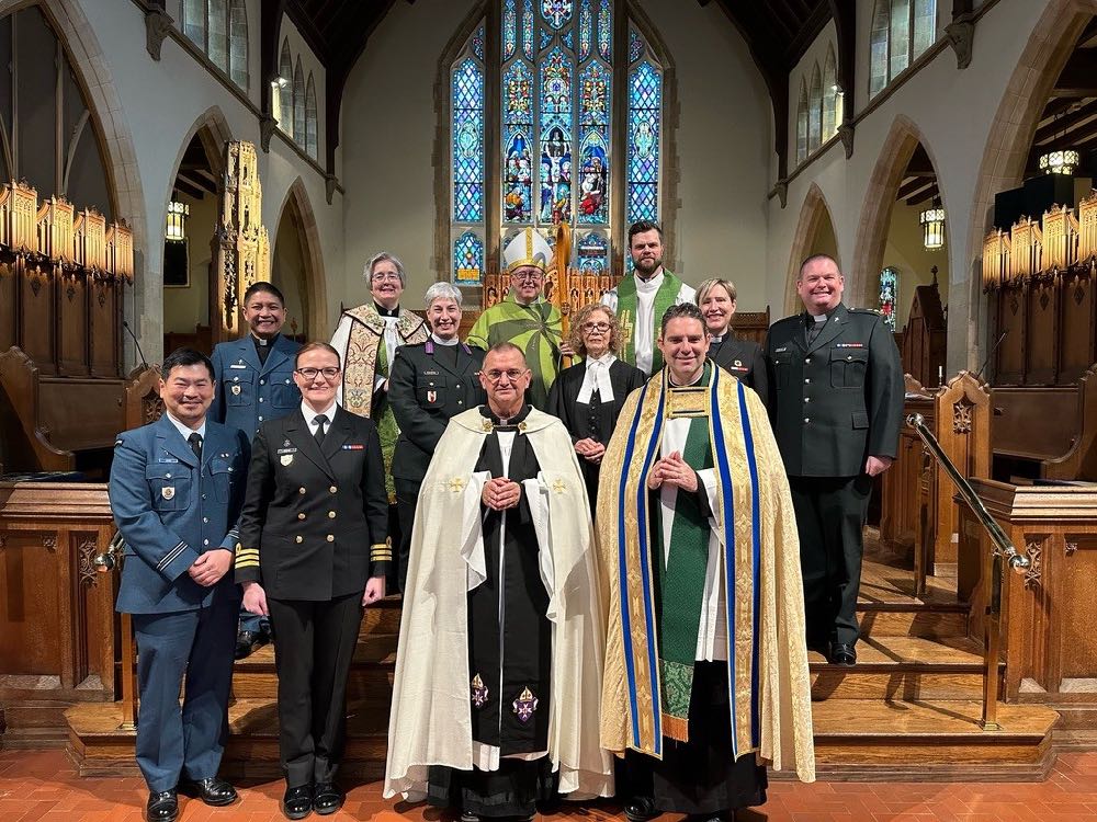 Military Ordinariate group photo at Christ Church Cathedral