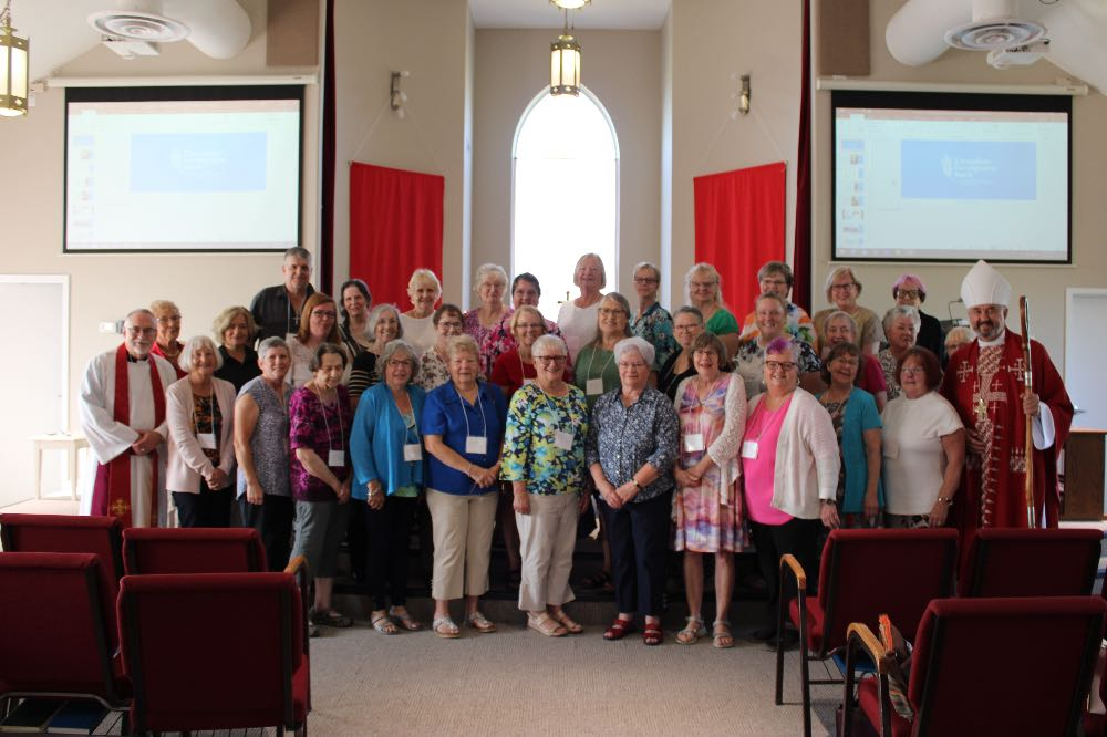 Diocesan Altar Guild meets, and folds - Perspective