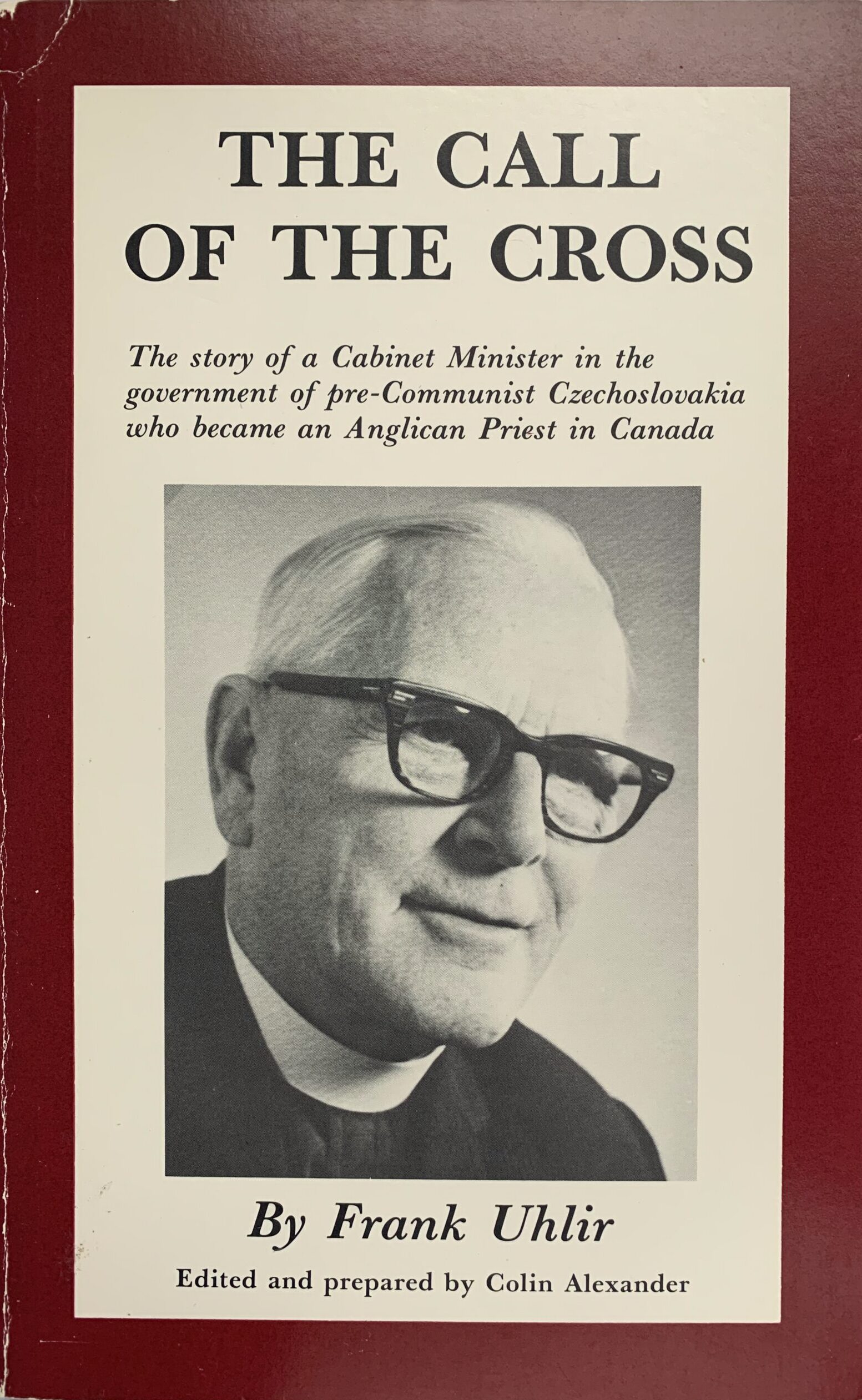 Cover of the Rev. Frank Uhlir's book The Call of the Cross