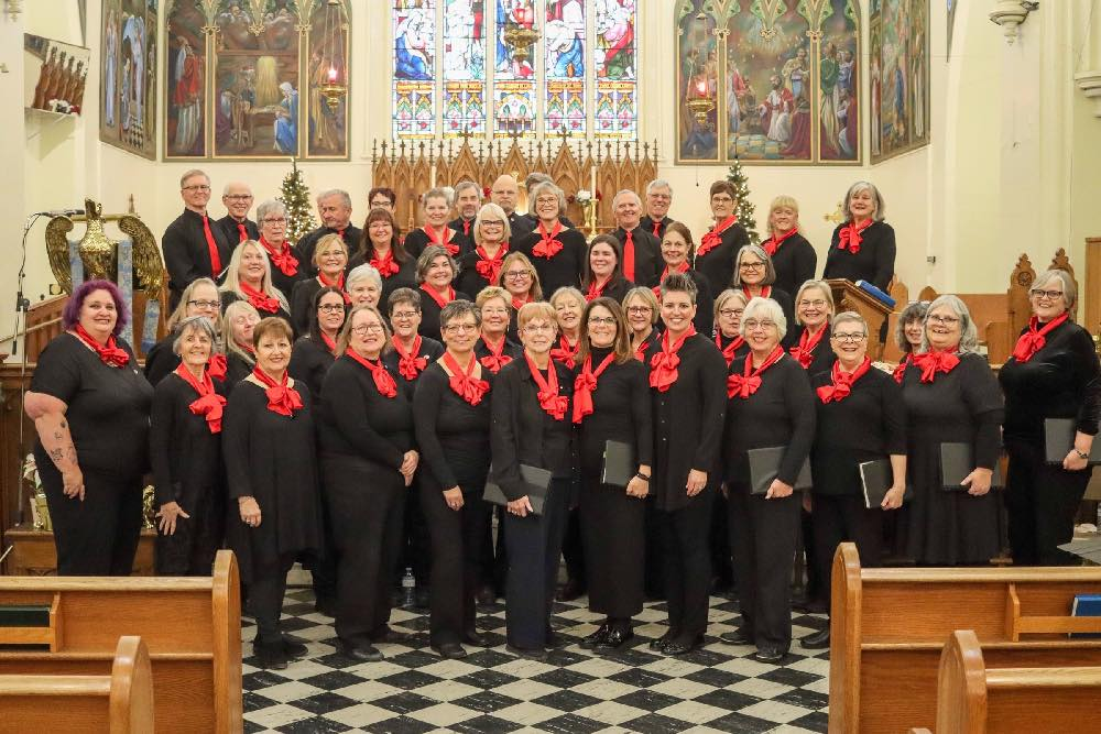 Centennial choir at trinity concert