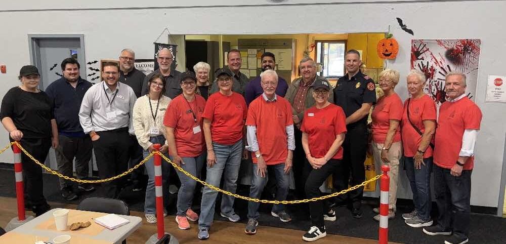 Centre 105 staff and volunteers gathered with City of Cornwall staff, council members and residents for the 2025 Annual Fall Breakfast Fundraiser for Centre 105 in Cornwall.