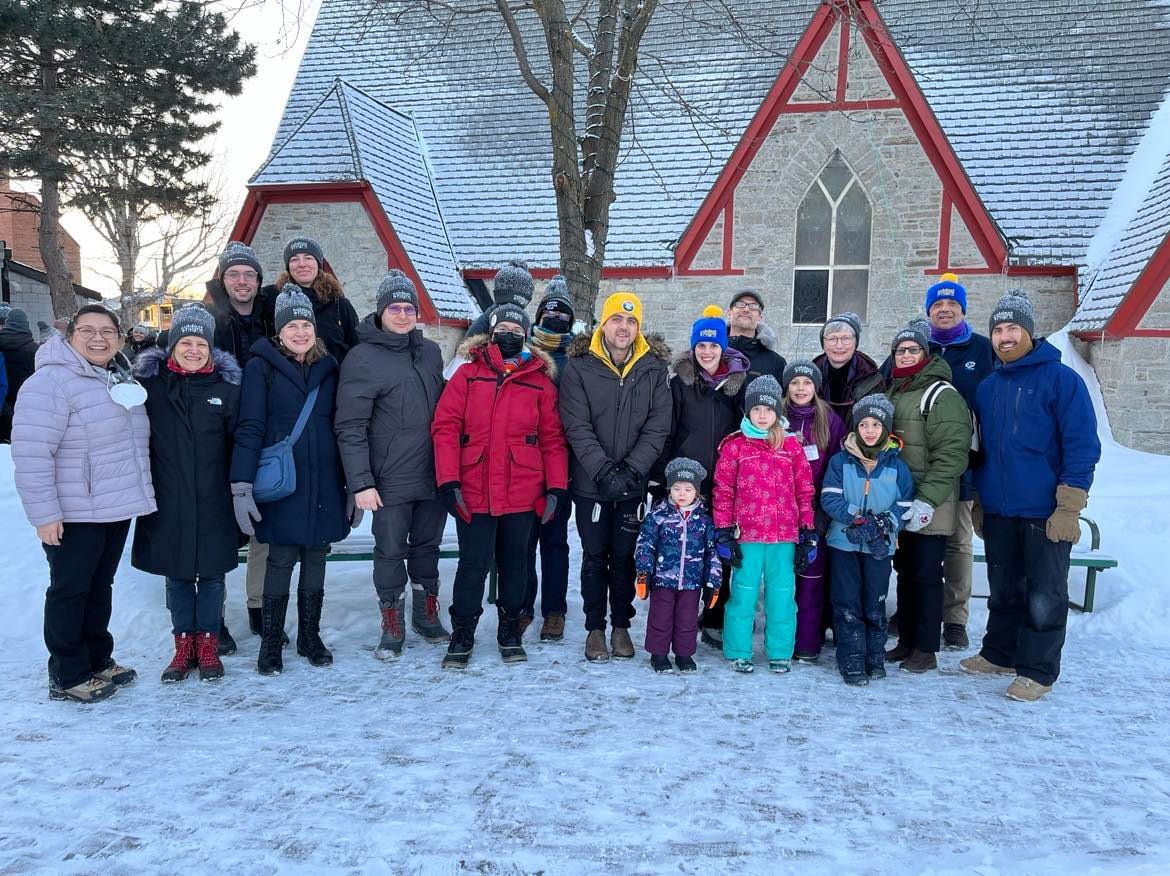 CNOY walkers from All Saints Westboro (previous year's team)