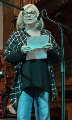 Shauna-marie Young at the benefit concert