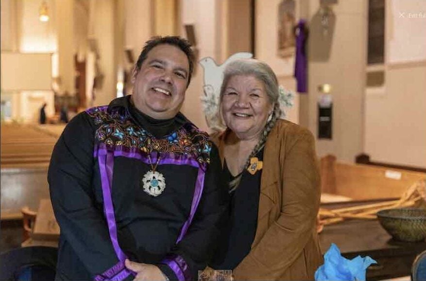 Niigaan Sinclair and Donna Naughton